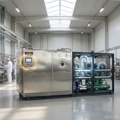 Industriële Vacuüm Vriestdrogers Lyofilisator Hydraulische Flessealsmachine